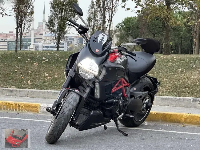 TECHMOTORS 2012DUCATİ DİAVELCARBON BAKIMLI 47.000KM HATASIZ