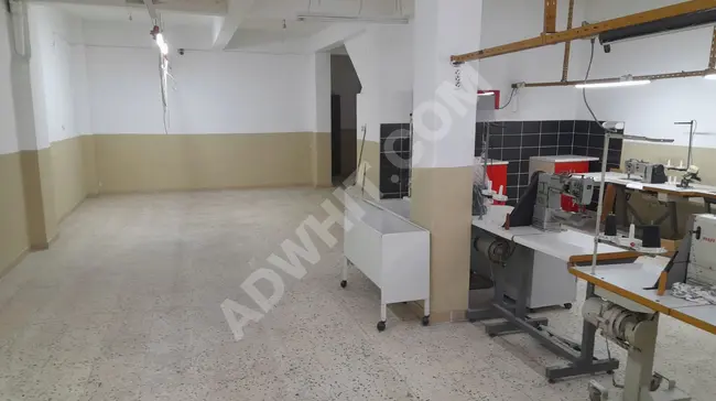 Commercial space of 200 square meters on the ground floor and 200 square meters in the basement available for sale from TEKDEMİR in NİNEHATUN