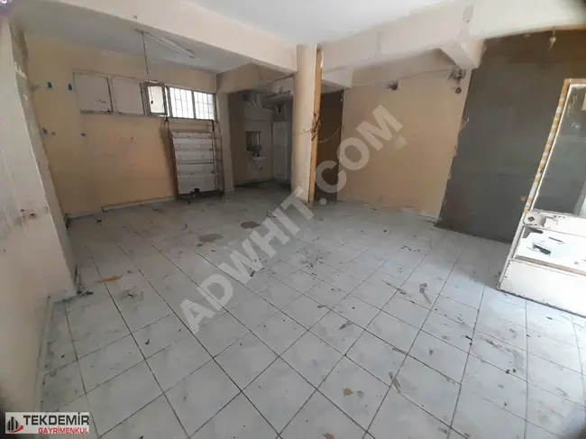 Commercial shop for rent in MENDERES area. From TEKDEMİR EMLAK