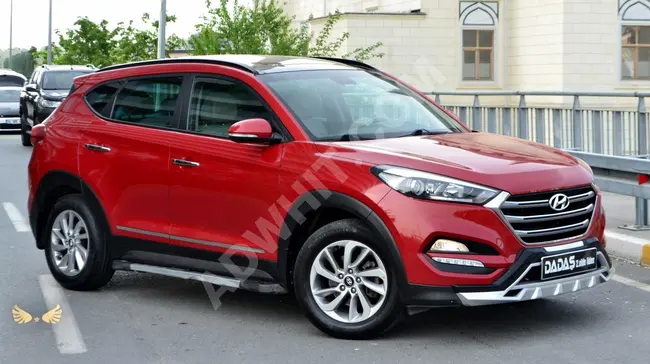 HYUNDAI TUCSON SUV 2016, glass roof, seat heating feature, no paint, 73000km - from DADAŞ