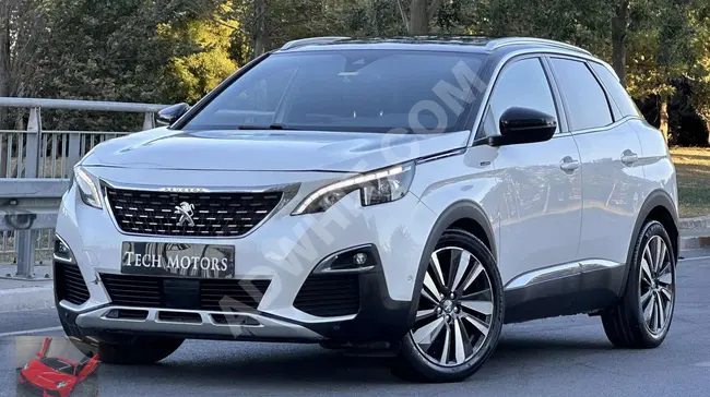 TECH MOTORS presents the Peugeot 3008 GT Line model 2018, equipped with a panoramic sunroof, wireless charging, and a keyless entry system (Keyless Go)