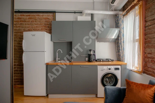 1+1 Fully Furnished Flat in Beyoğlu Tomtom​