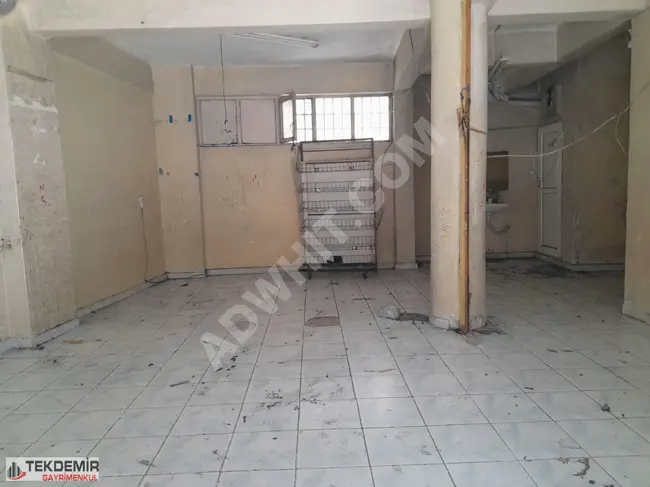 Commercial shop for rent in MENDERES area. From TEKDEMİR EMLAK