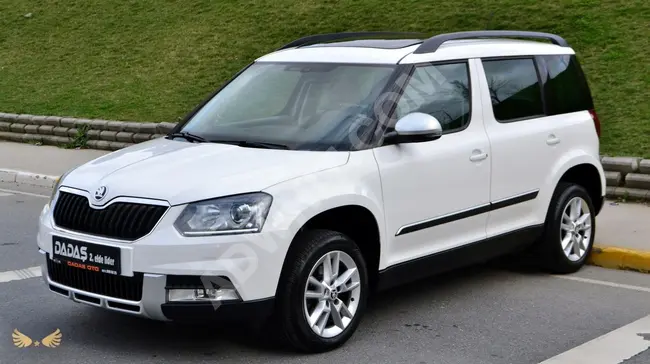 From DADAŞ: The only car in Turkey, Skoda 2014, glass roof, 27 km, ELEGANCE package 1.6 DSG, no paint