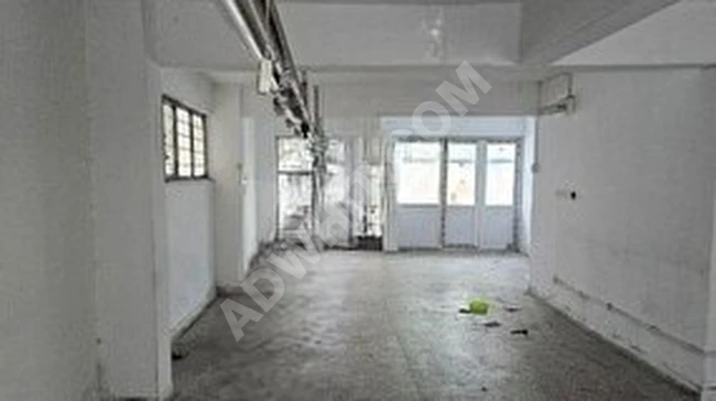 From YAREN EMLAK: Shop for rent in ESENLER NİNE HATUN MAH, with an area of 100 square meters, elevated ground floor