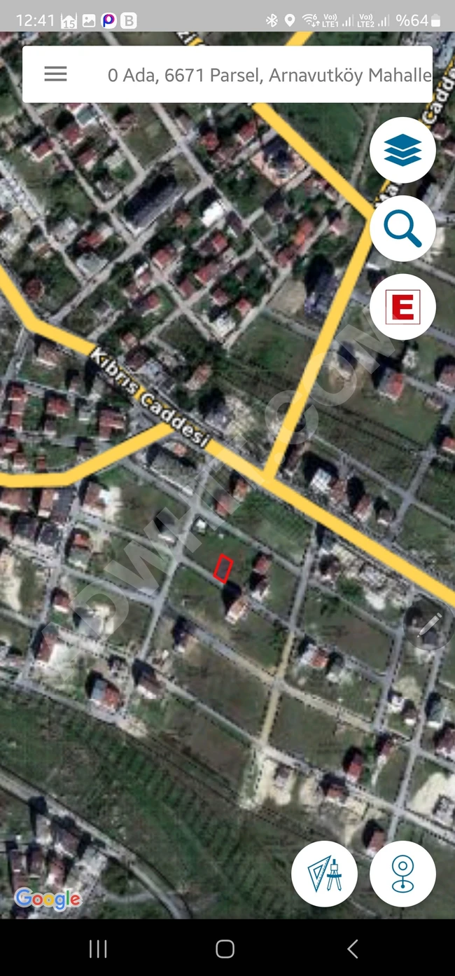 Land for sale in Arnavutköy Nenehatun