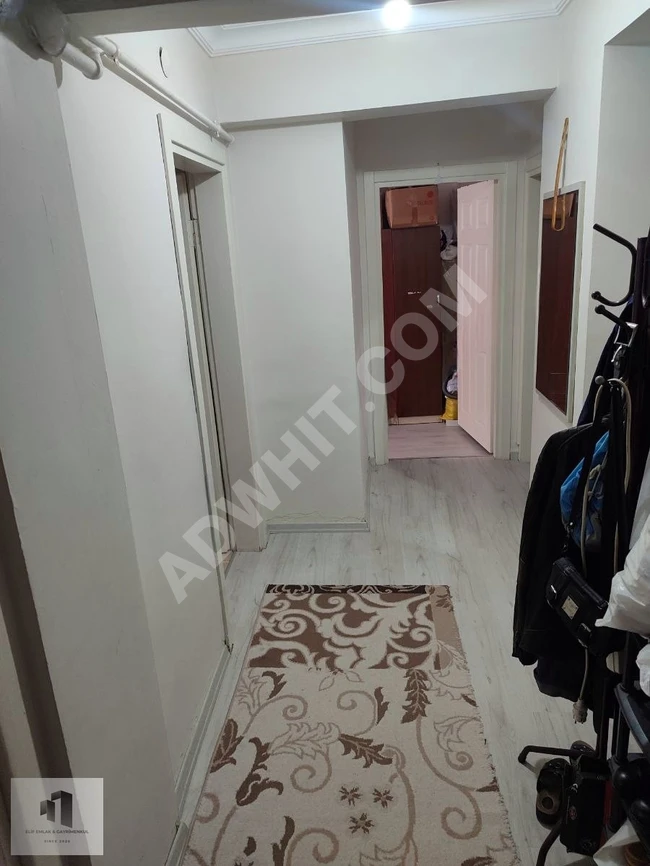 Apartment 3+1 for sale on the ground floor with a garden suitable for a loan - from ELİF EMLAK