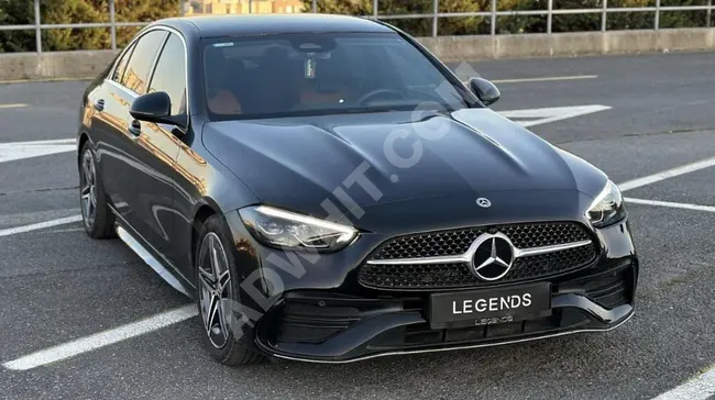 MERCEDES  C200 AMG 4MATIC سقف زجاجي+ مقاعد مدفأة + بدون عيوب - من LEGENDS