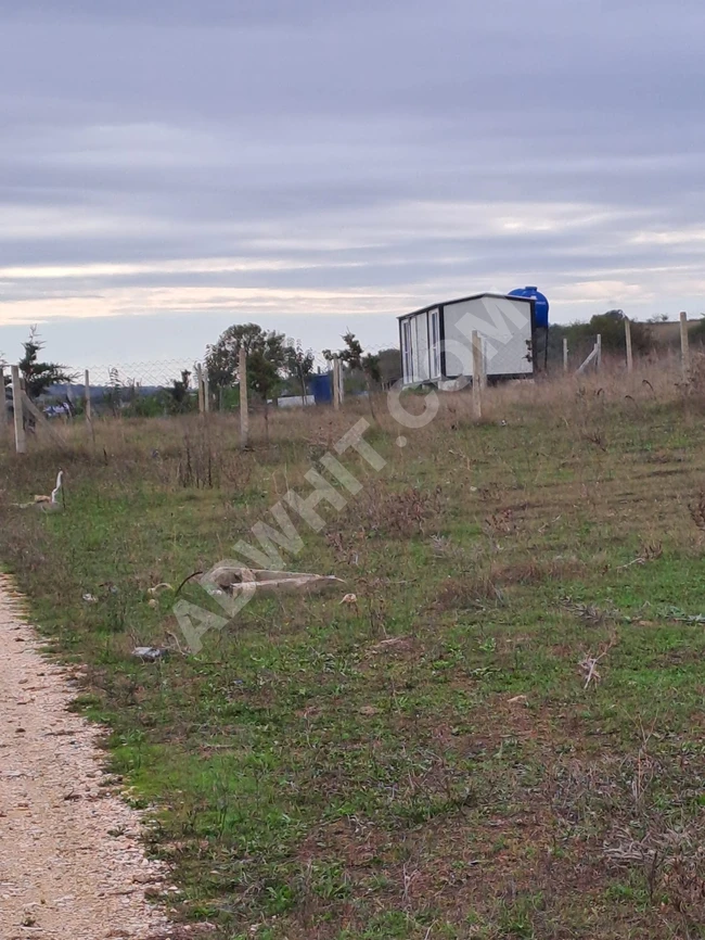 Land of 4200 square meters with title deed in TEKİRDAĞ SARAY KAVACIK