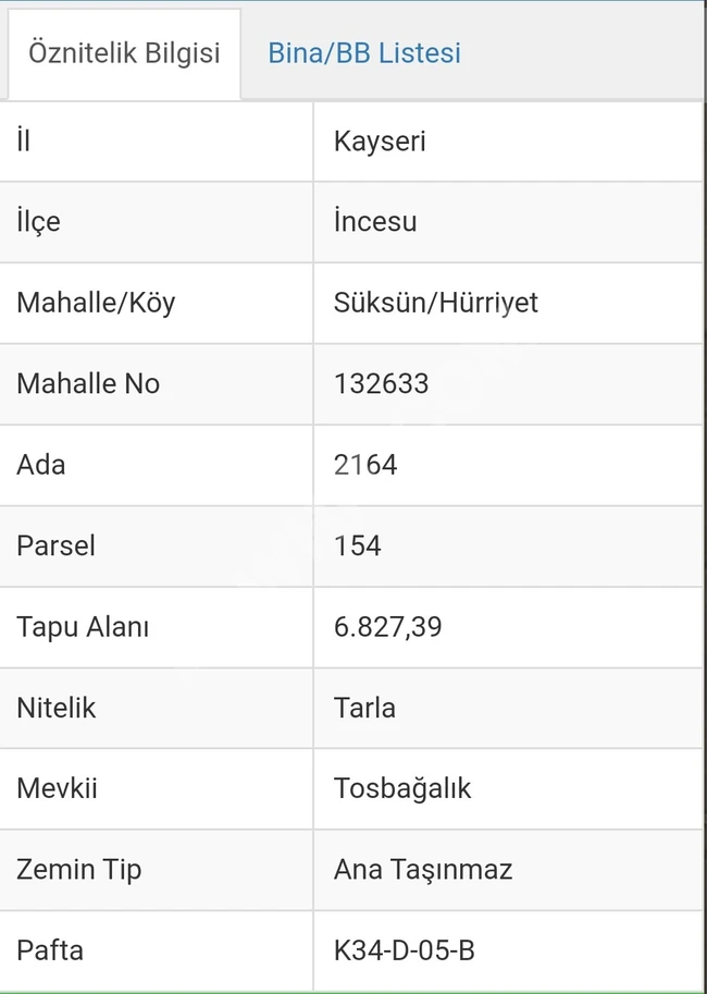 HÜRRİYET'TE SATILIK YATIRIMLIK TARLA - TAMKONUT EMLAK