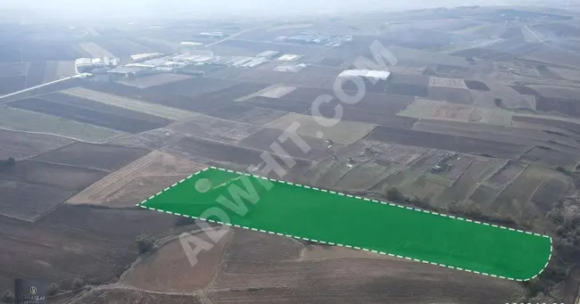 Land with an area of 10,800 m2 in an elevated location in SİLİVRİ KADIKÖY