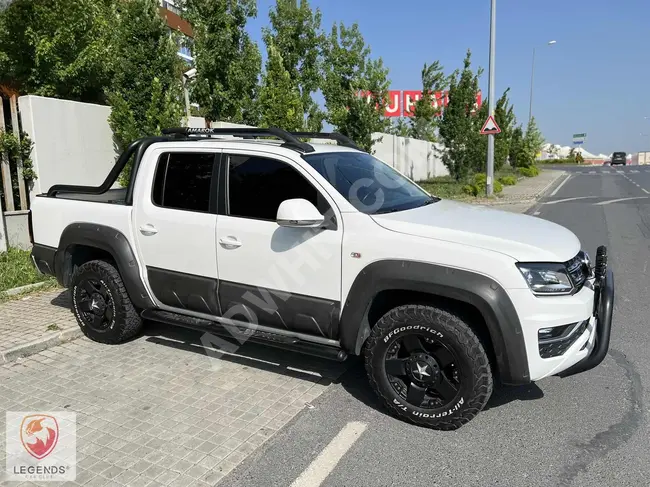 2017 فولكس فاجن AMAROK  3.0 V6 TDI DSG دفع رباعي  224 هايلاين خالي من العيوب - من LEGENDS