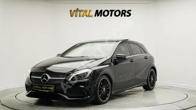 Mercedes A200 AMG 2017 black rims, rear-view camera, START-STOP system for sale by VİTAL MOTORS