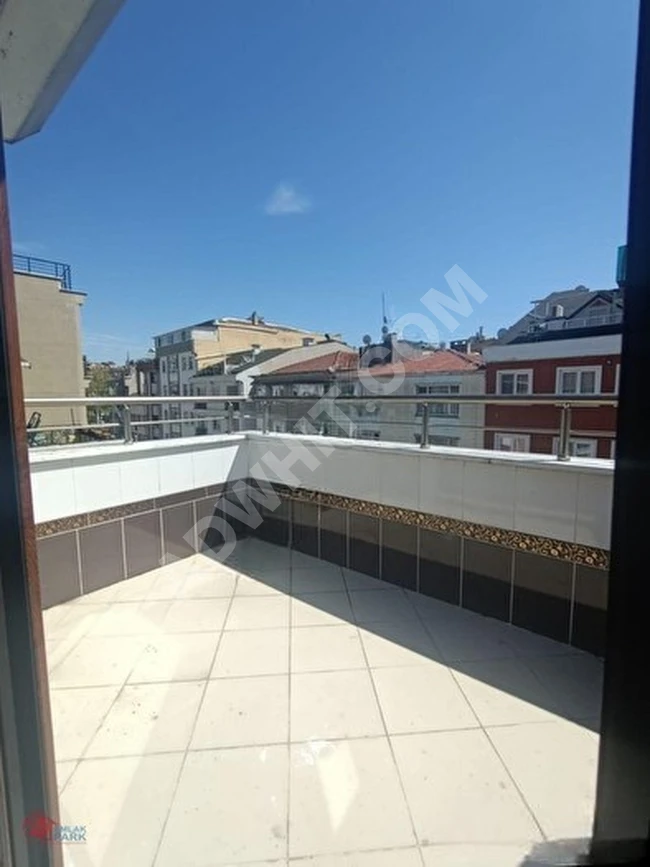 In Beşiktaş city center, a 4+2 duplex apartment for sale with an area of 175 m², in a new building, featuring a terrace, two kitchens, and two bathrooms