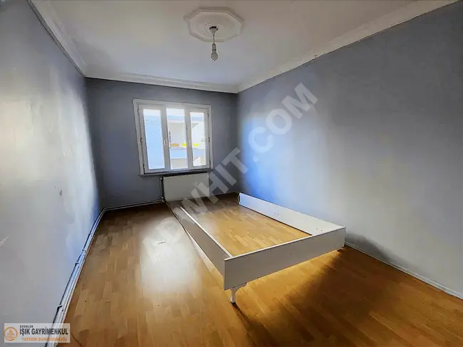 For rent, 3+1 apartment on the 1st floor, guaranteed by IŞIK Real Estate Company