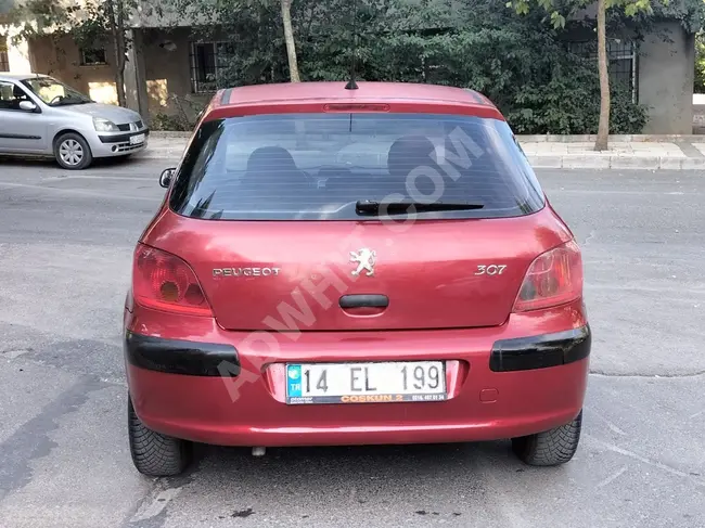 Model 2003, Peugeot 307 XR 1.6 without modifications, recently inspected