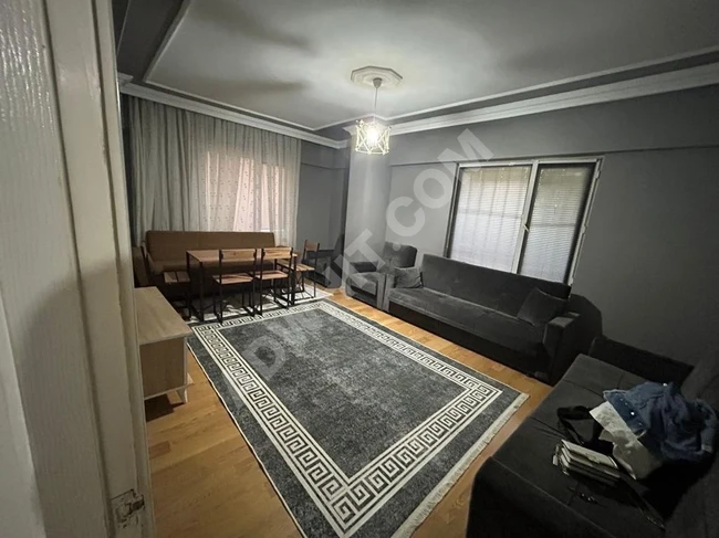 Furnished 3+1 apartment for rent behind CEVAHİR Shopping Center