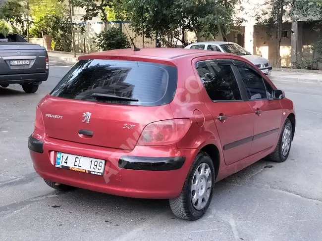 Model 2003, Peugeot 307 XR 1.6 without modifications, recently inspected