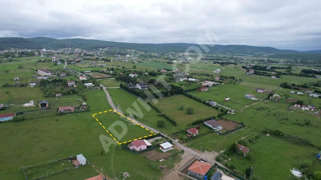 A plot of land with an area of 2214 m2 with a separate deed on the main road within the village of ÇATALCA BİNKILIÇ