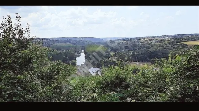 Investment land close to the historic monastery, overlooking a watercourse and beautiful nature