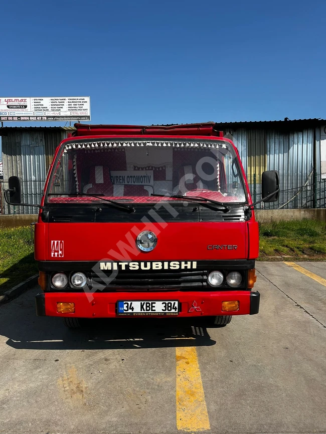 Mitsubishi truck model 1997 with steel tipper 449 and new duplex tires