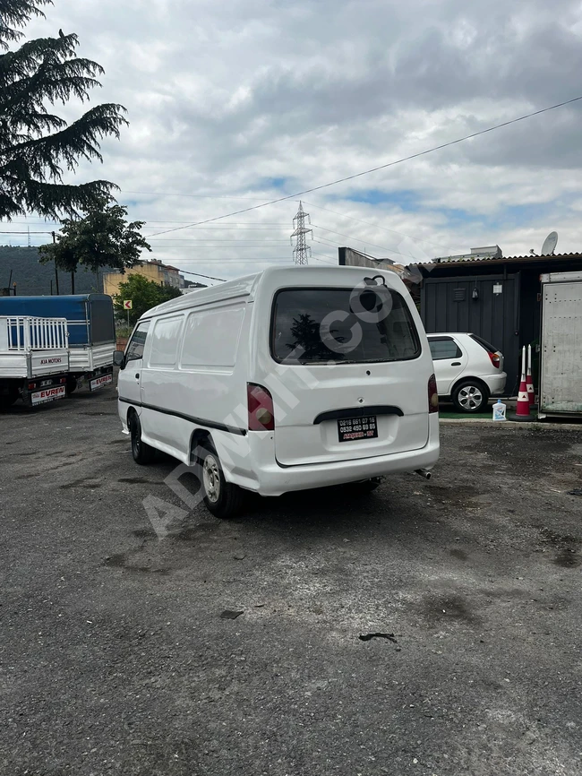 Model 1997 Hyundai H 100 van, new paint