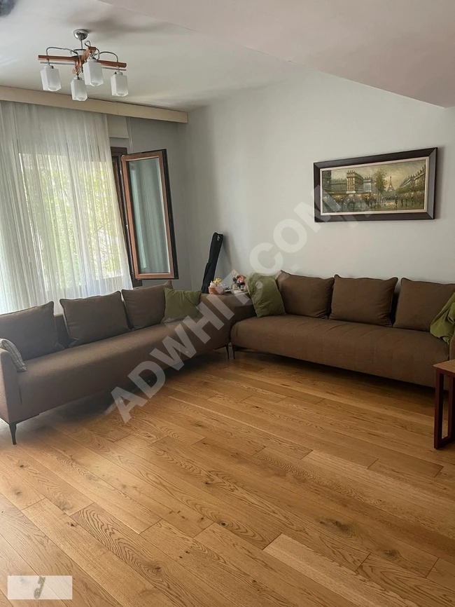 Furnished duplex apartment for rent, 130 square meters, in ENGİN complex