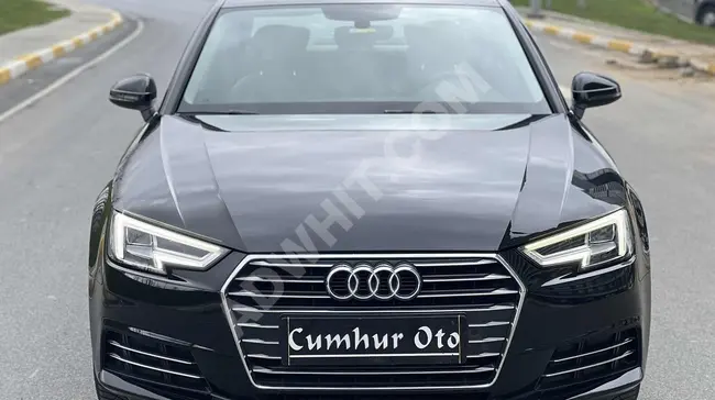 2018 AUDİ A4 TDİ KAYAR LED SUNROOF 15 DAK BANKA KREDİSİ