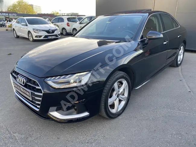 2022 Audi Sedan TDI 40 Advanced with sunroof, brown interior