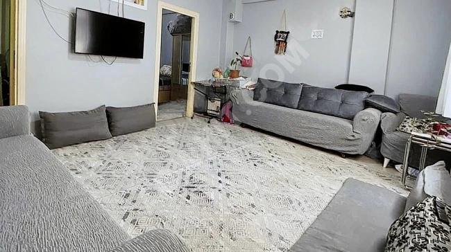 Opportunity: Fully furnished, well-maintained, and clean 2+1 apartment in YÜZYIL by ELİF EMLAK