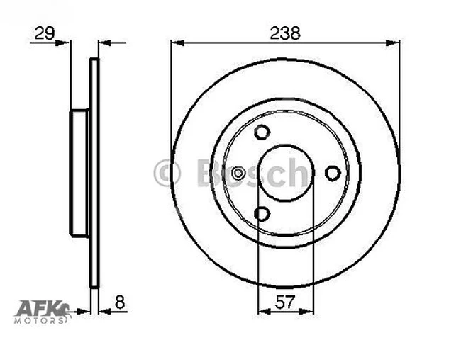 Front disc with rim covers P106 AX ZX 1.0/1.0i/1.1/1.4D 88-96 SAXO S 3