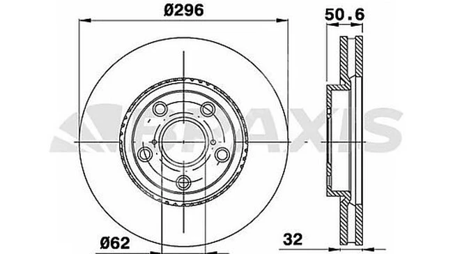 Front disc Lexus GS300 430 SC 430 4.3I