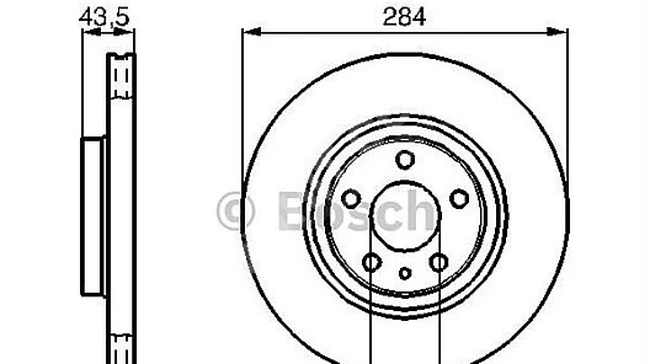 ديسك امامي . FİAT DOBLO III EGEA 1,3/1,6/2,0 2010 -  ALFA ROMEO 147 156