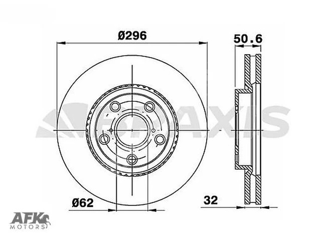 ÖN DİSK LEXUS GS300 430 SC 430 4,3I