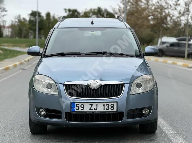 سكودا ROOMSTER 1.4 TDI STYLE بدون تغييرات نظيفة يوجد مقايضة ويوجد تقسيط 2008