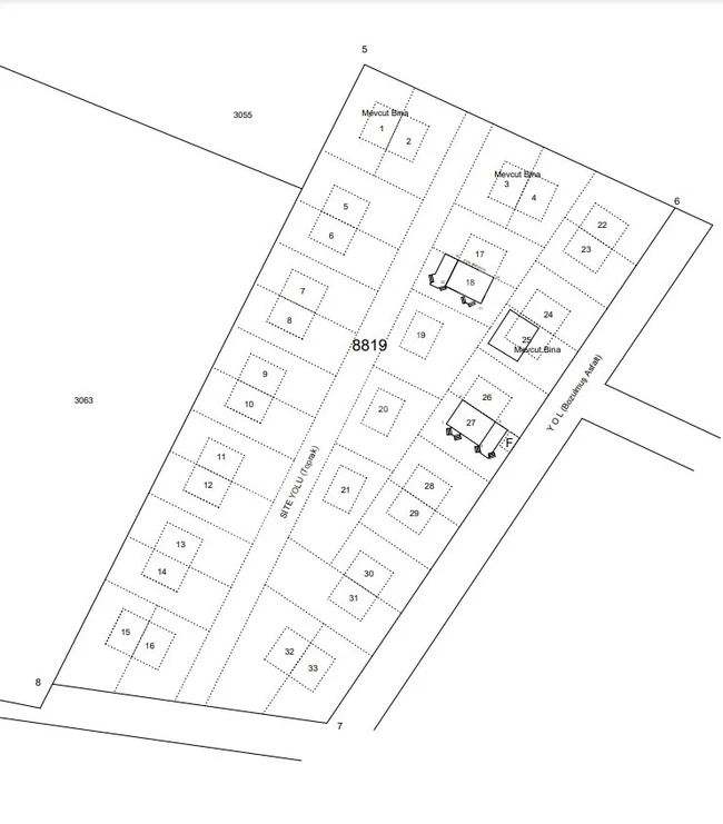 173 square meter villa land in Tekirdağ Yeniçiftlik from Layra Real Estate