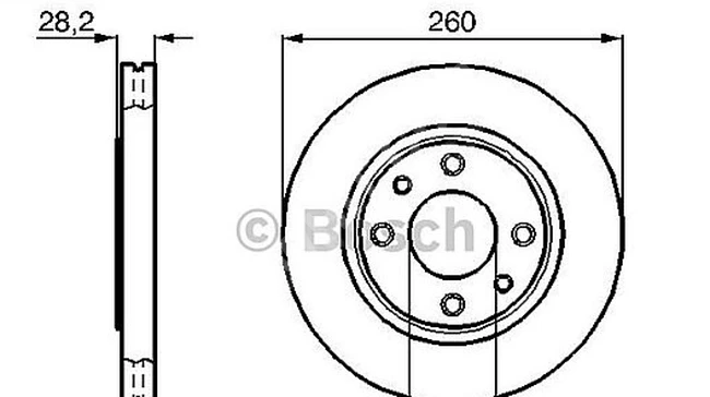 The front disc is pneumatic. Peugeot 406 Ie 95-97 1.8 16V 95-04 1.9TD 95-98