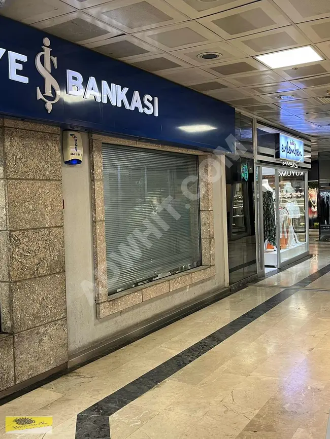 Shop for sale in ATRIUM Mall, 40 square meters, entrance floor from HİTİT EMLAK