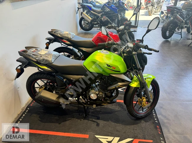 RKS RK125-S (سعر خاص للبيع نقدا ) التقسيط متاح  وكيل معتمد منDEMAR