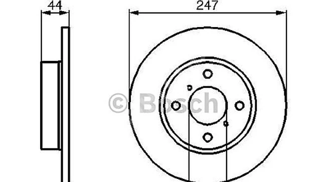 ÖN DİSK OPEL AGİLA