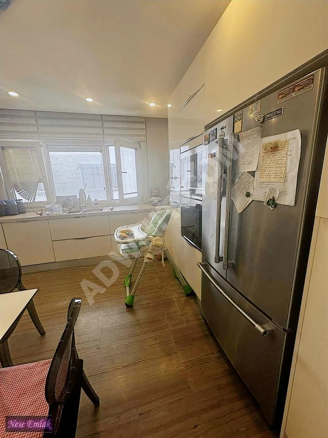 Apartment 4+1 in a new building with closed parking on YEŞİLYURT EKİN Street