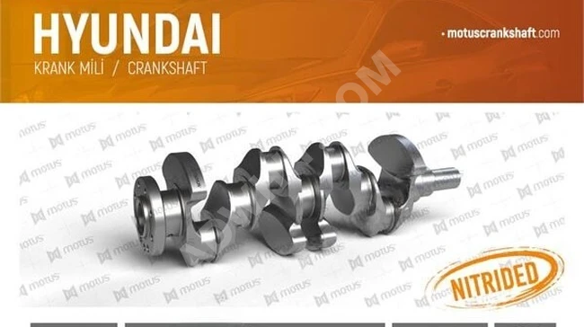 MOTUS KRANK HYUNDAI İ20-İX20-TROY 1,4CRDI U14 D4FC STROK:39,50