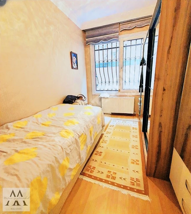 Apartment 3+1 with a winter garden on the ground floor near the forest in Florya