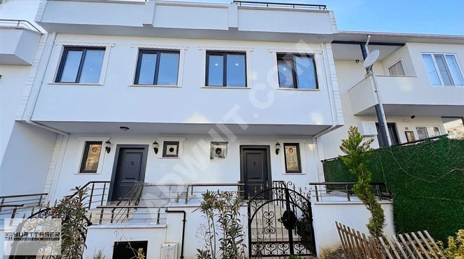 New three-story villa with a garden and terrace in Silivri Selimpaşa