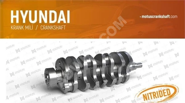 Hyundai ACCENT ERA/ACCENT/KIA CERATO/RIO 1.6 CC G4ED engine crankshaft