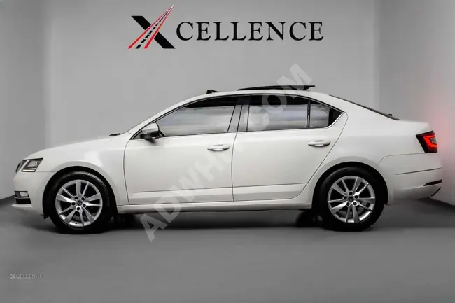 2017 Skoda Octavia - Panoramic Roof - 1.6 TDI Style DSG - Beige Upholstery - LED -