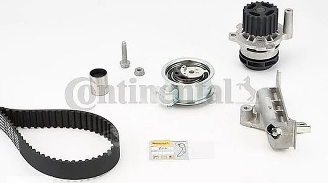 Timing belt kit with water pump for A6, GOLF IV, BORA 1.9 TDI (AJM, ATJ, AHU, ANU)