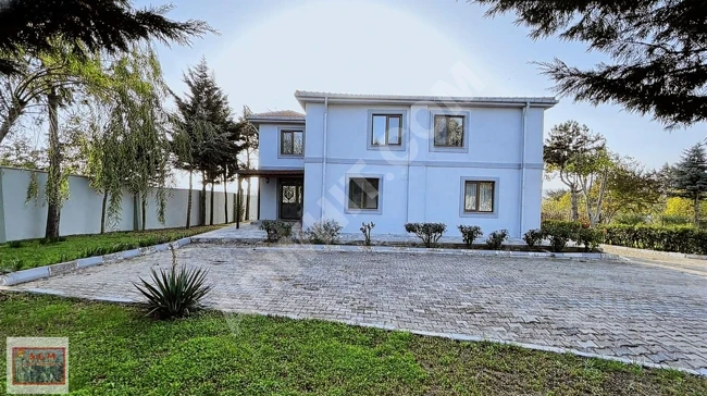 ÇATALCA BAHŞAYİŞ DE 1495m2 ARSA İÇERİSİNDE MÜSTAKİL VİLLA