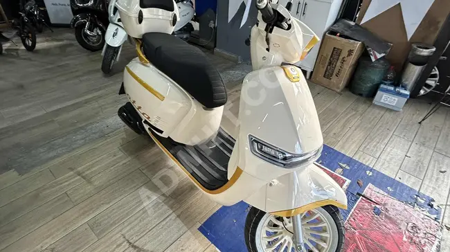 موتور موديل YUKİ RİSOTTO 50CC 2024 بمسافة 1800 كلم