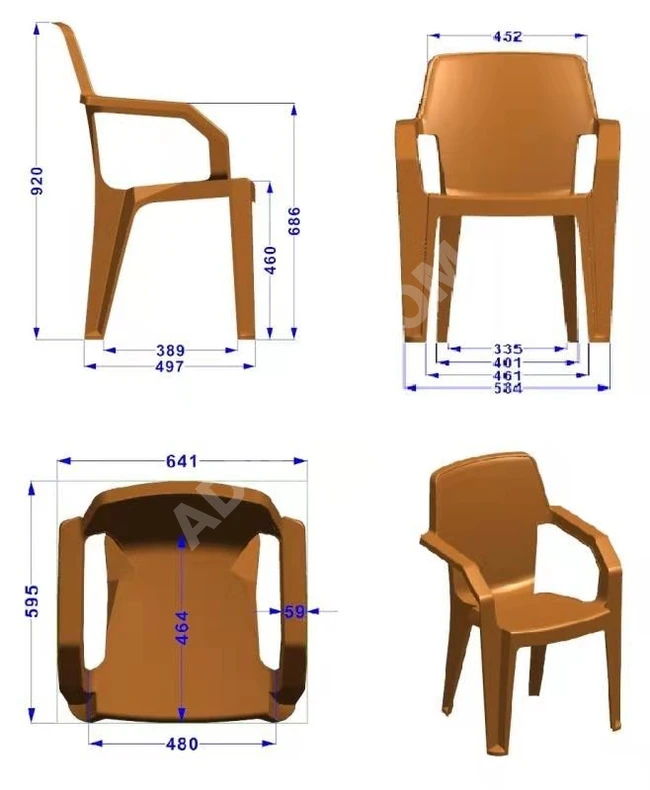 Used plastic chair mold for sale